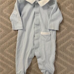 Kissy Kissy Soft Blue Footed One Piece